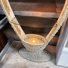 ロココ調  飾り棚  ライトアップ式の画像