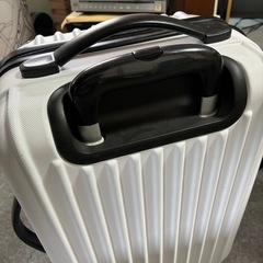 travelhouse スーツケース38L ホワイト　中古品の画像