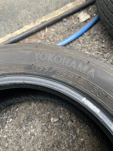 2024年製 ヨコハマ S306 155/65/R14 2本セット