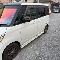 ルークス ターボ H24年 走行17万km 走行ok 白煙あり ジャンク 部品取りの画像