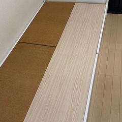 フランスベッド 照明・収納付きベッドフレーム  シングルの画像