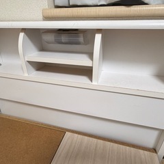 フランスベッド 照明・収納付きベッドフレーム  シングルの画像