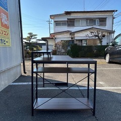 タンスのゲン L字パソコンデスク デスク 棚付き オフィス 収納の画像