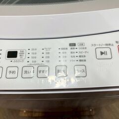 【高年式】大阪送料無料★3か月保障付き★洗濯機★ニトリ★6kg★2024年★NT60L1WH★S-208の画像