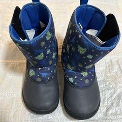 17〜18cm  靴とレインコート　男の子の画像