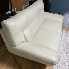 カウチソファ　2人掛けの画像