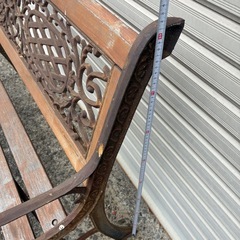 アンティーク　ベンチの画像