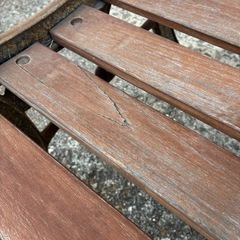 アンティーク　ベンチの画像