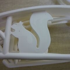 未使用/新品　かわいい　キッズハンガー　５本セットの画像