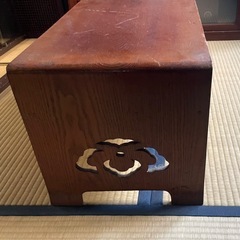 アンティーク 文机 畳机 昭和レトロ【引取りに来れる方限定】の画像