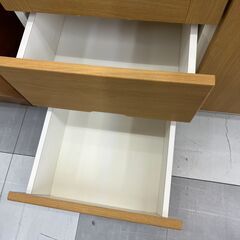 ★リユースのサカイ千葉中央店★ ＮＩＴＯＲＩ ワードローブ ナチュラル H190.7×D54.5×W88.4 クリーニング済み TC5760の画像