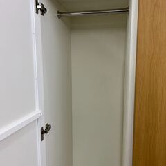 ★リユースのサカイ千葉中央店★ ＮＩＴＯＲＩ ワードローブ ナチュラル H190.7×D54.5×W88.4 クリーニング済み TC5760の画像