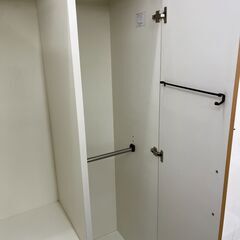 ★リユースのサカイ千葉中央店★ ＮＩＴＯＲＩ ワードローブ ナチュラル H190.7×D54.5×W88.4 クリーニング済み TC5760の画像