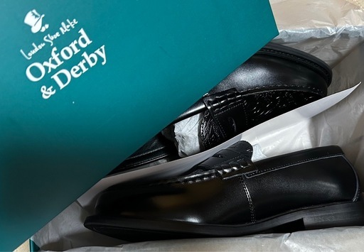 26.5新品ローファー WEB限定 レザー  ローファー / London Shoe Make Oxford and Derby 9005 メンズ