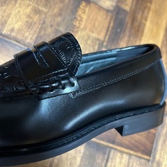 26.5新品ローファー WEB限定 レザー コイン ローファー / London Shoe Make Oxford and Derby 9005 メンズの画像