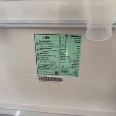 hisense 2025年製 HR-D36ES 冷蔵庫の画像