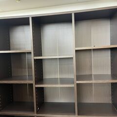 ★リユースのサカイ千葉中央店★  本棚 ブラウン H190×D29×W114 クリーニング済み TC5761の画像