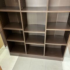 ★リユースのサカイ千葉中央店★  本棚 ブラウン H190×D29×W114 クリーニング済み TC5761の画像