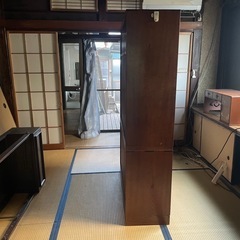 アンティーク 茶箪笥 昭和レトロ【引取りに来れる方限定】の画像