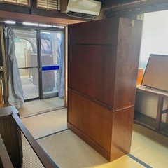 アンティーク 茶箪笥 昭和レトロ【引取りに来れる方限定】の画像