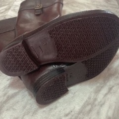 【無料】レディースブーツ　ブラウンMの画像