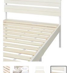 ★ニトリ　すのこシングルベッドフレーム　コンセント付き★の画像