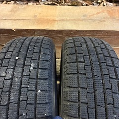 メーカー不明 スタッドレス 155 65 13 4本セットの画像