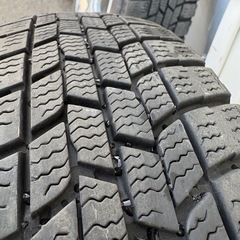 スタッドレス：goodyear icenavi6 155/65R14 ホイール：LA-STRADA（阿部商会）の画像