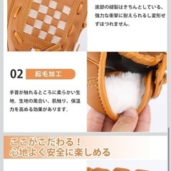 野球グローブ セット 大人用 【初心者向け】キャッチボール用 12.5インチ グローブ2個とボール1個付属 軽量 安全素材 右投げ用 の画像