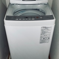 AQUA 全自動洗濯機　ホワイトの画像