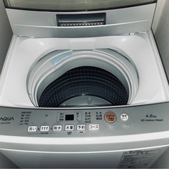 AQUA 全自動洗濯機　ホワイトの画像