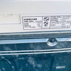 ✅ヤマダ電機洗濯機✅ ✅YWM-T60H1✅の画像