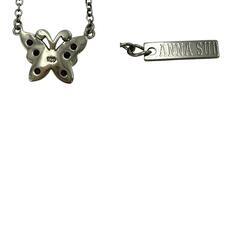 アナスイ  ネックレス シルバー  ANNA SUI 蝶モチーフの画像