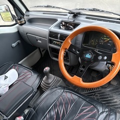 スバルサンバー旧車軽トラマニュアル四駆本日値下げ車検有9年3月、低走行7万キロの画像