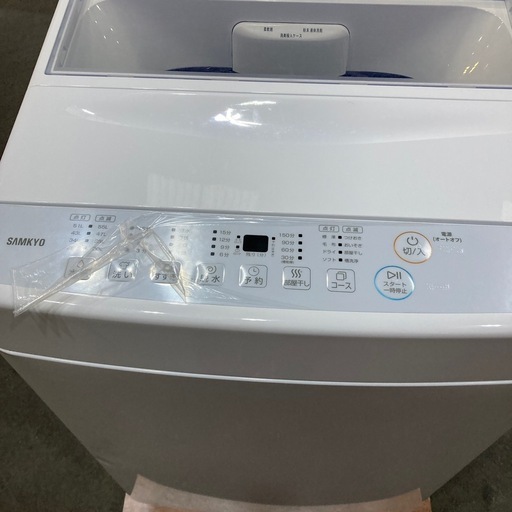 洗濯機　ＳＡＭＫＹＯ　7.0キロ　2025年製 SAMKYO ＼GW早割Sale☆58,990円→34,990円／SAMKYO 洗濯機 7kg 全自動