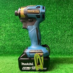 【SFU】20周年限定色 makita TD173DGXPB 18V充電式インパクトドライバ  プレミアムブルー【未使用品】の画像