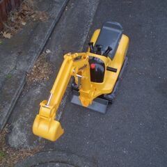 KOMATSU　電動ショベルカー　ジャンク品の画像