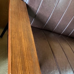 値下げ💐ニトリ2人掛けソファ綺麗め！の画像