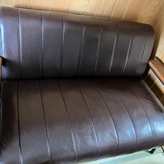 値下げ💐ニトリ2人掛けソファ綺麗め！の画像