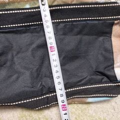 【新品】200円 仔犬イラスト トートバッグ ファスナー付きの画像