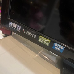 ジャンク品　24型テレビの画像