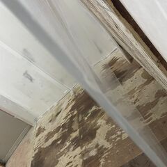 巨大　アクリル板　幅106㎝　高さ220㎝　厚さ9㎜　中古　＃5の画像