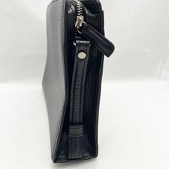 DAKS ダックス クラッチバッグ セカンドバッグ ブラックの画像