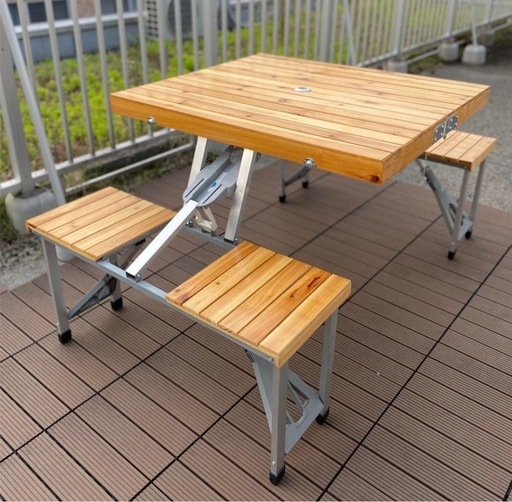 【美品、2way】アウトドア テーブルチェアーセット