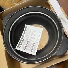 深型土鍋　8号 吹きこぼれにくい 吹きこぼれにくいデザインの土鍋、3〜4人用でご飯炊きに最適ですの画像