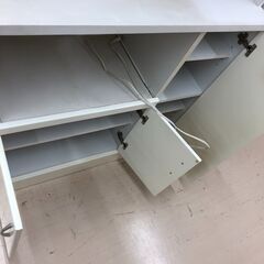 【ジャングルジャングル和歌山店】【Wa3467】レンジボード  ﾎﾜｲﾄ リユースショップ リサイクルショップ 中古家具 中古家電 中古自転車 古着 冷蔵庫の画像