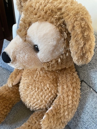 美品】ダッフィー新Lサイズ 特大サイズ 工場