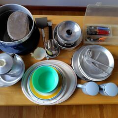 【キャンプ関連】①調理器具・食器の画像