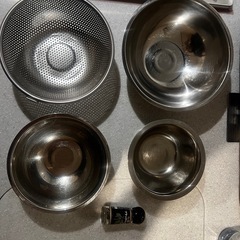 ボールとザル 4点セットの画像