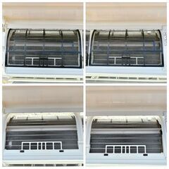 【❗️✨一人暮らしに最適✨❗️】 Panasonic エアコン Eolia 6畳用 2020年製 リモコン付 ※室外機サビあり✨簡易清掃・動作確認済み❗️の画像